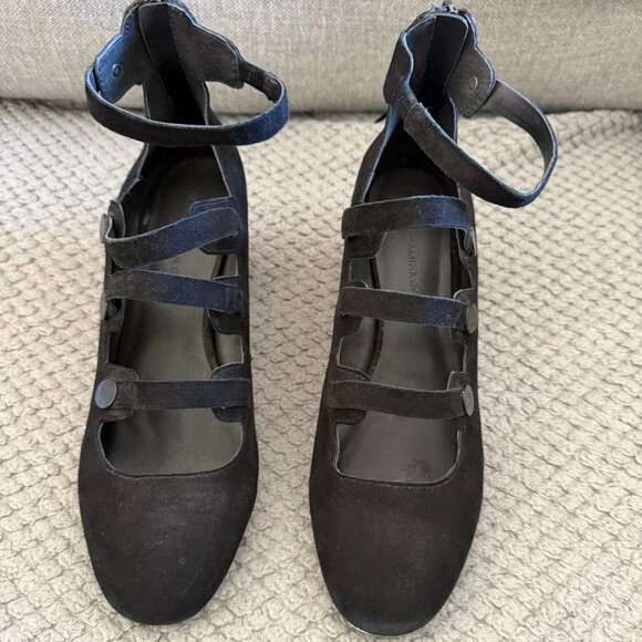 Rebecca Minkoff Women’s Blair Suede Ankle Strap Mary Jane Heels – size 9M - Picture 2 of 12